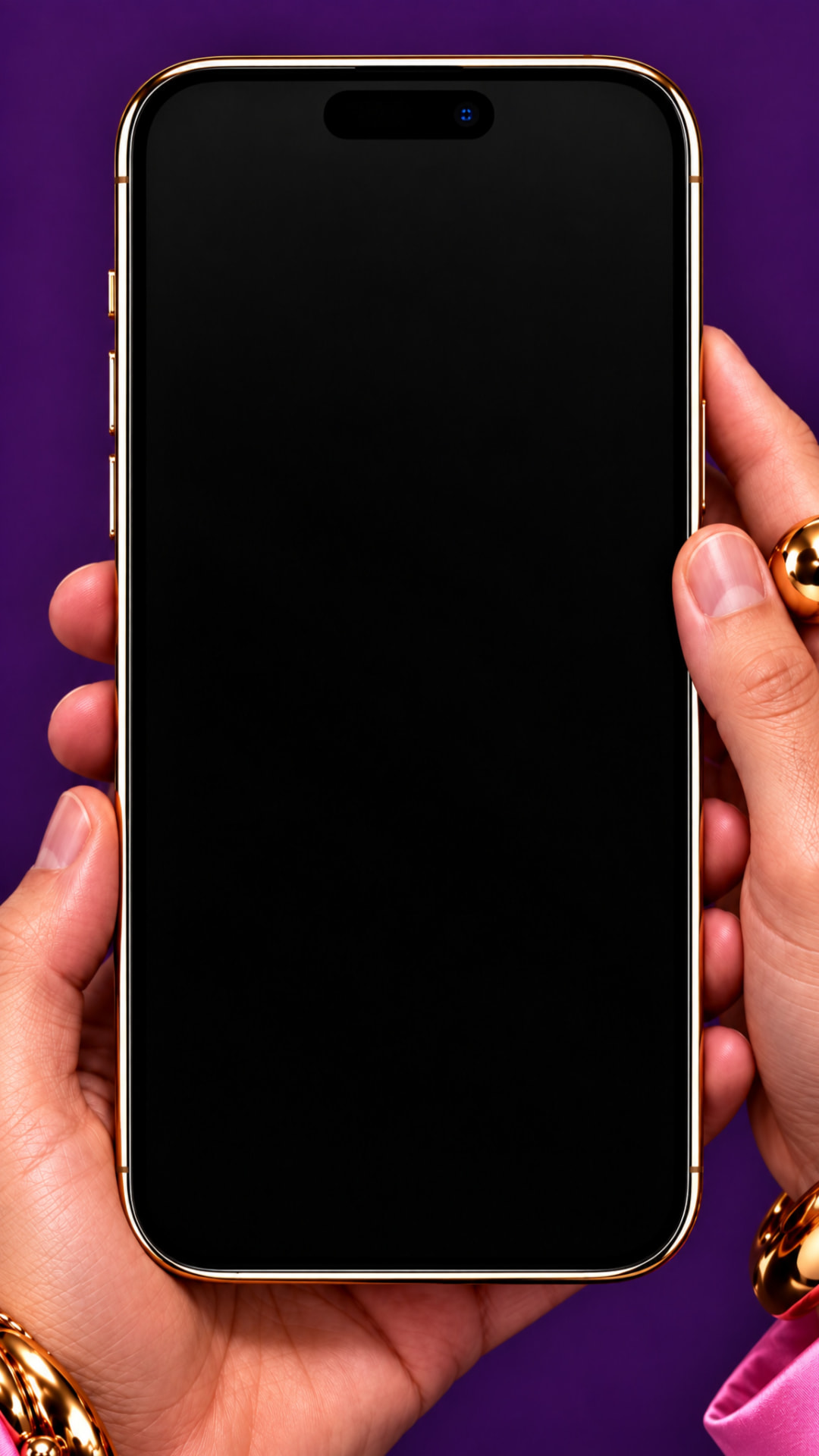 Laidback hiring conversation displayed on a phone